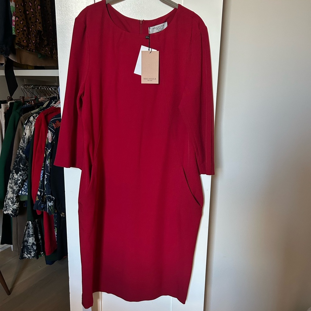 Mm lafleur red dress